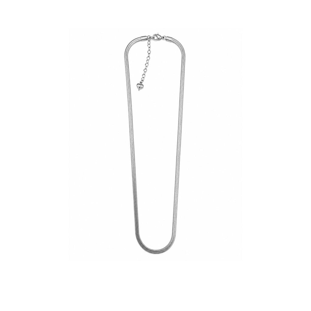 Snake Chain Necklace – Steel Water Resistant