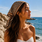 Patterned Bandana Scarf – Multi-purpose Hair, Neck, Bag & Belt Accessory 52 CM
