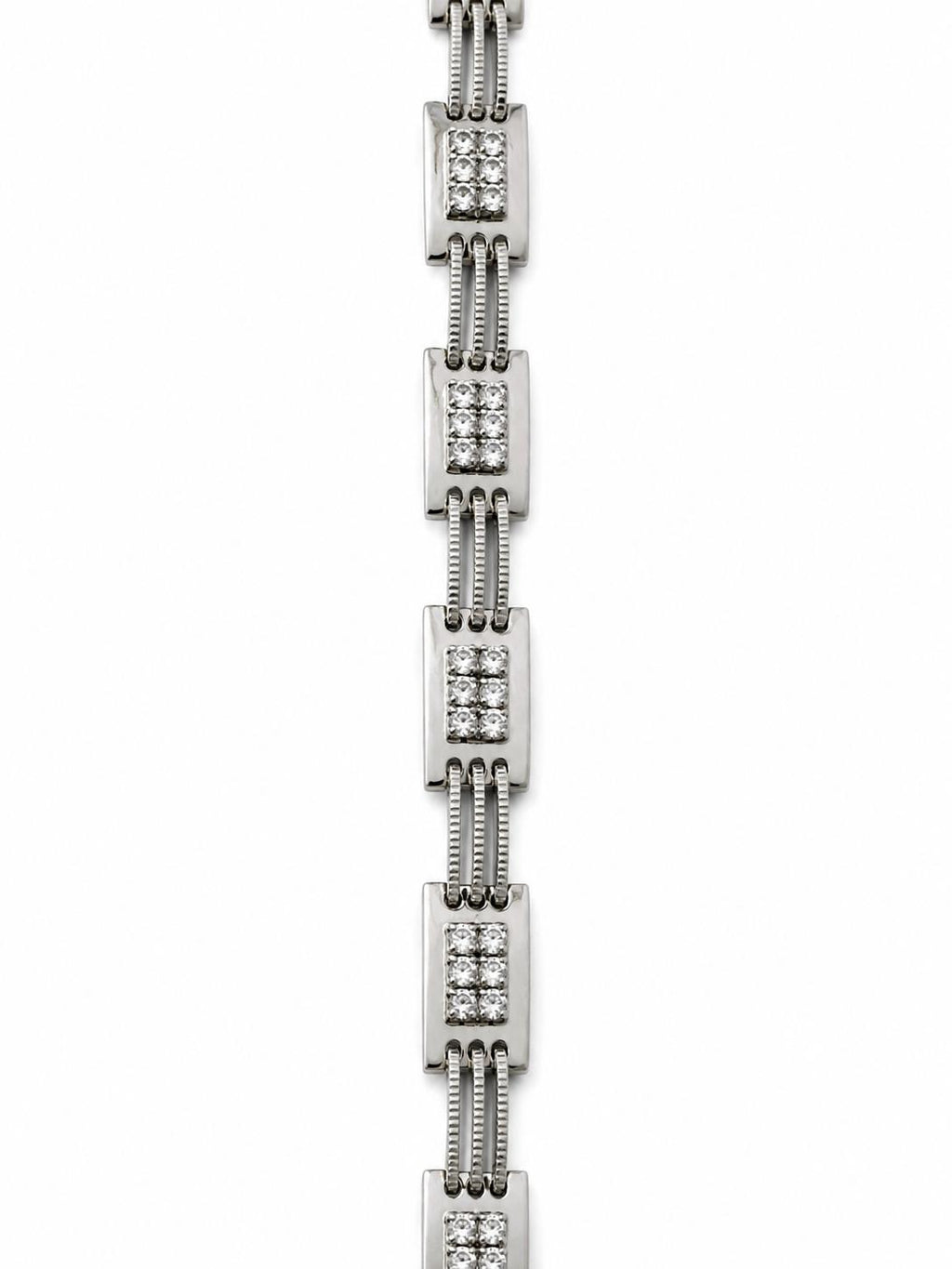 Xuping Steel Adjustable Bracelet with Stone Detail – Modern Design