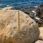 Xuping Steel Bracelet 18K Gold Plated Adjustable Premium Design