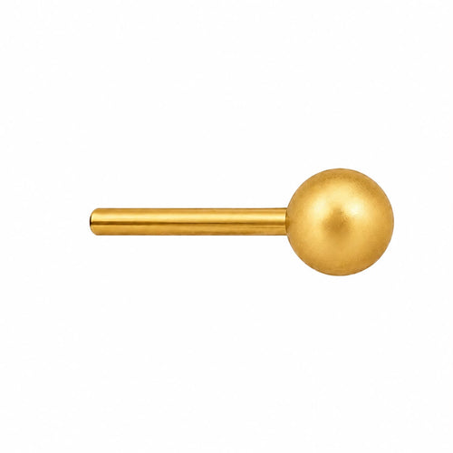 14K Gold Plated Heart Figure Ear Piercing – Surgical Steel