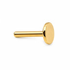 14K Gold Plated Cross Ear Piercing
