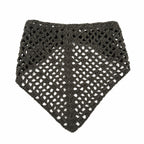 Handmade Örgü Bandana – Bohem Stil Saç Aksesuarı