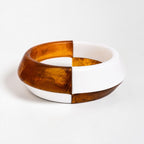Modern Reçine Bileklik – Kalın Akrilik Bangle Bileklik