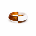 Modern Reçine Bileklik – Kalın Akrilik Bangle Bileklik