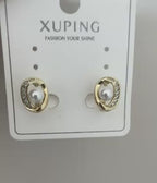 Xuping 18K Altın Kaplama Çelik Küpe