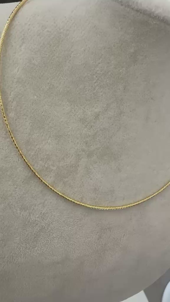 Xuping 18K Altın Kaplama Çelik Kolye