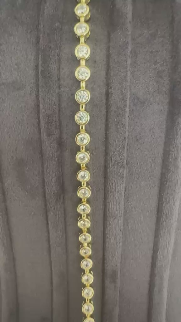Xuping 18K Altın Kaplama Çelik Bileklik