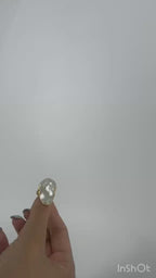 Pearl Essence Adjustable Ring – 14K Gold Plated on Brass